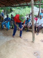 Une tournée de terrain a été engagée dans les villages de Mbouyou, Mboukou-Massi et Tchisseka, avec pour objectif principal la restructuration des bureaux des sections locales.