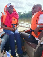 Sur les rives du fleuve Kouilou, dans les environs des villages de Mvilani et Tchibébé, la délégation a poursuivi son immersion au cœur du pays